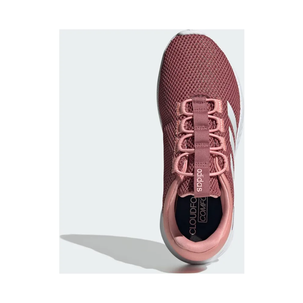 Adidas Cloudfoam Comfy Elastic Lace Preloved Crimson / Cloud White / Semi Pink Spark (IH6049)