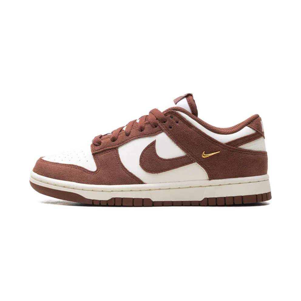 Nike Dunk Low “Red Sepia Gold Mini Swoosh” (IB4417-104)