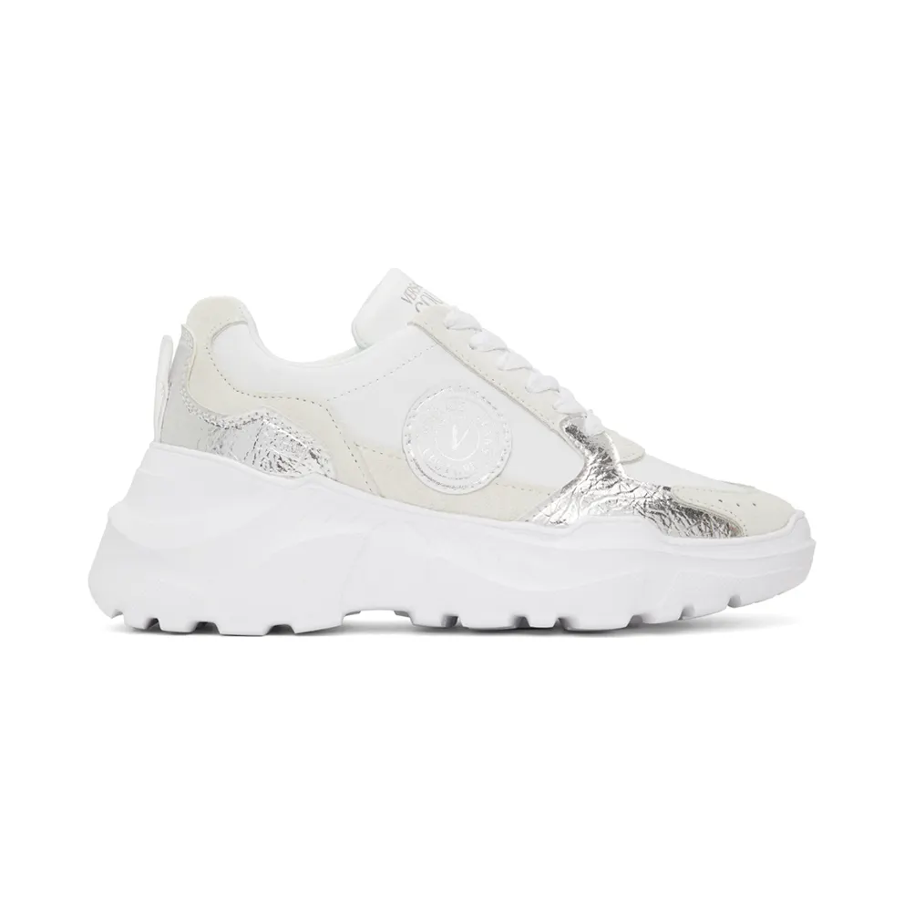 Versace Jeans Couture White V-Emblem Speedtrack Low-Top (E72VA3SC7EZP090)