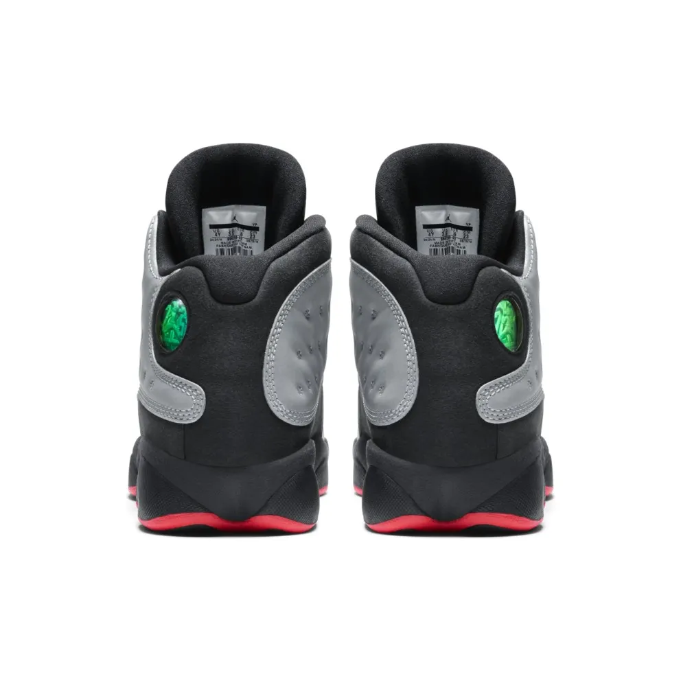 Jordan 13 Retro Infrared 23 (GS) Rflct Slv/Infrrd 23/Black (696299-023)