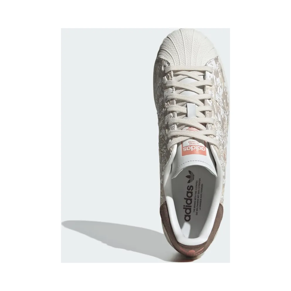 adidas Superstar Crystal White / Wonder Beige / Earth Strata (IG3082)
