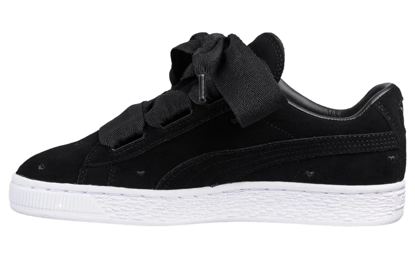 Puma Suede Heart GS “Valentine – Black” (365135-02)