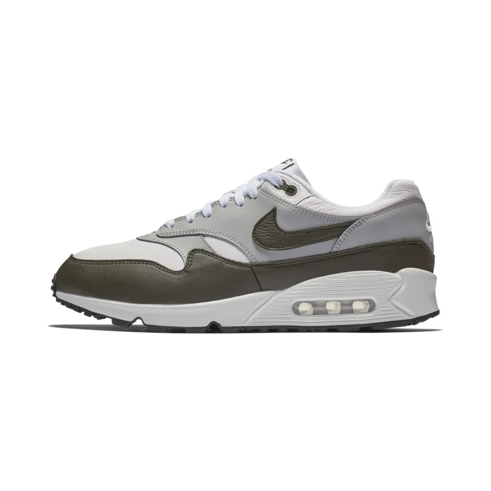 Nike Air Max 90/1 White Cargo Khaki White/Cargo Khaki-Black (AJ7695-107)