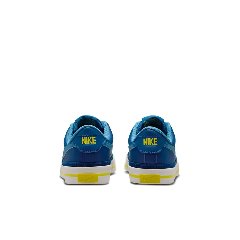 NikeCourt Legacy Court Blue / Sonic Yellow / Phantom (DA5380-402)
