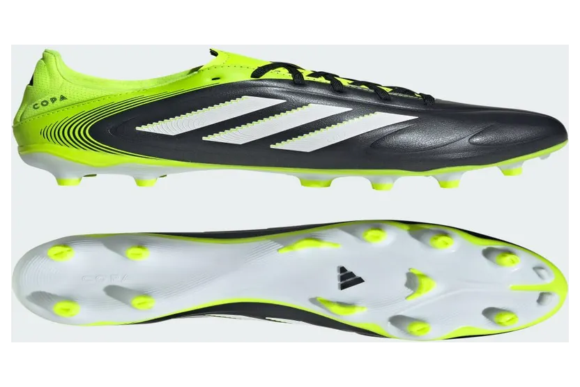 adidas Copa Pure 3 League FG/MG Core Black Cloud White Lucid Lemon (JH6298)