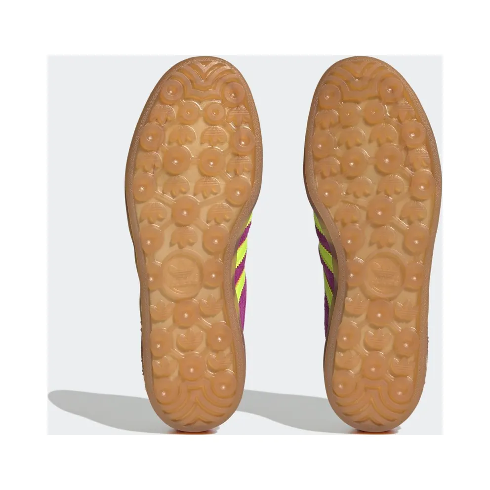 Adidas Gazelle Indoor Shock Purple / Solar Yellow / Gum (HQ8715)