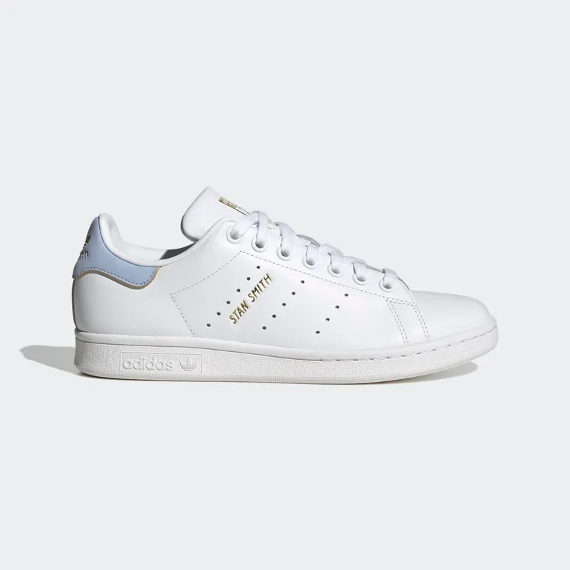 Adidas Stan Smith Cloud White / Blue Dawn / Gold Metallic (HQ6642)