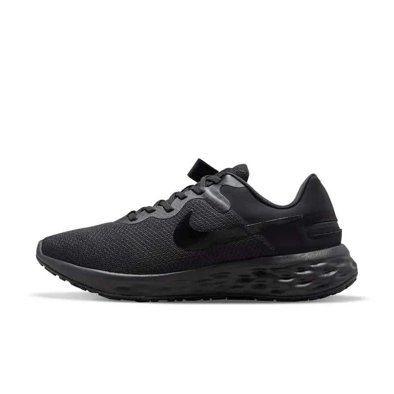 Nike Revolution 6 FlyEase Next Nature Easy On/Off Road Running Black 50% Sustainable Materials (DC8992-001)