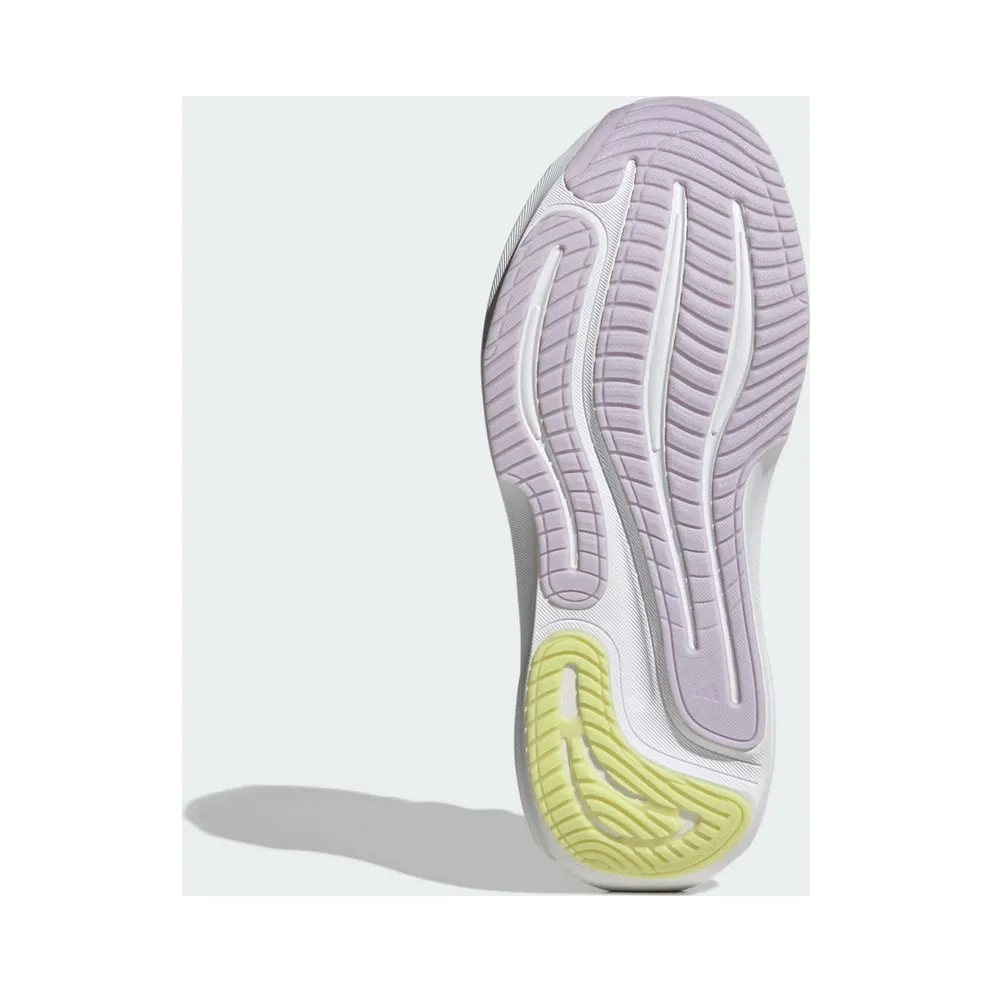 Adidas SUPERNOVA RISE 3 ADAPTIVE Running Shoes Crystal White / Silver Metallic / Glow Purple (KJ5597)