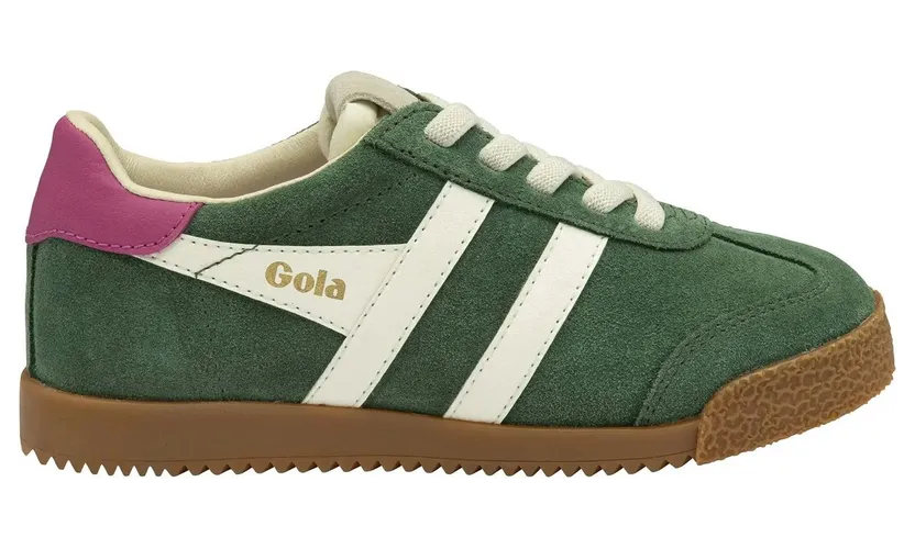Gola sneaker donkergroen/off white/fuchsia (CKA538NW)