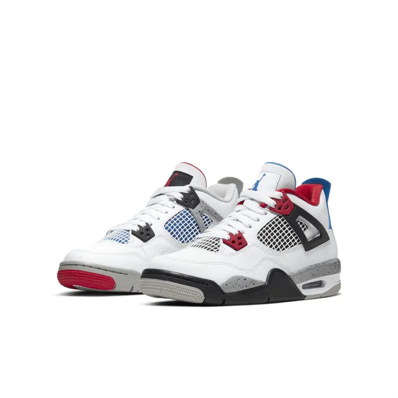 Air Jordan Nike AJ IV 4 Retro What The (GS) (2019) (408452-146)