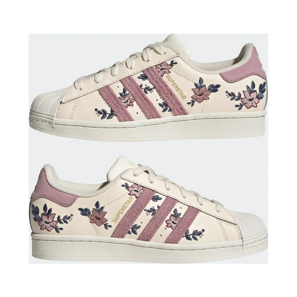 Adidas Superstar Wonder White / Magic Mauve / Off White (H03479)