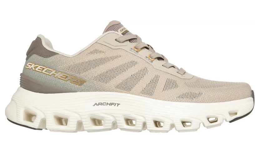 Skechers Arch Fit Glide-Step Wave – Bremet Sneaker Taupe
