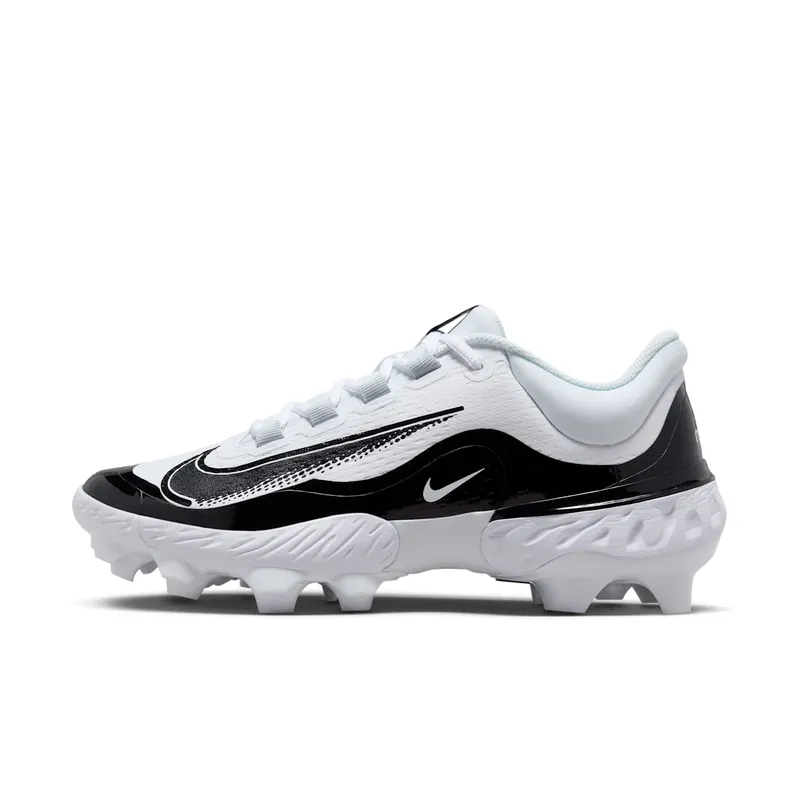 Nike Alpha Huarache Elite 4 Low MCS “White Black” (FD6255-101)