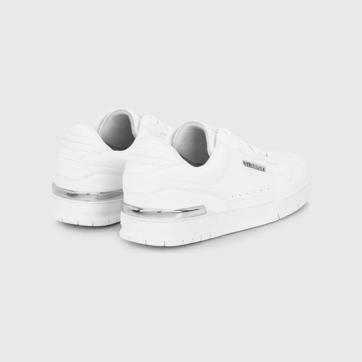 Plein Sport Viper II Leather Sneakers White (FAESUSC0794SLE004N01) (2)