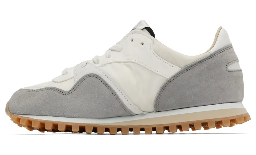 Spalwart Grey & Off-White Marathon Trail Low Sneakers (97037755030) (3)