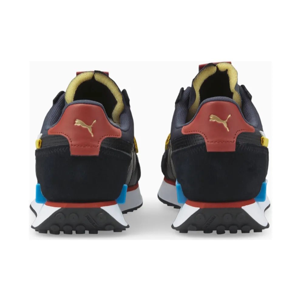 Women’s PUMA Future Rider Displaced Dark Slate/White (383148-01)