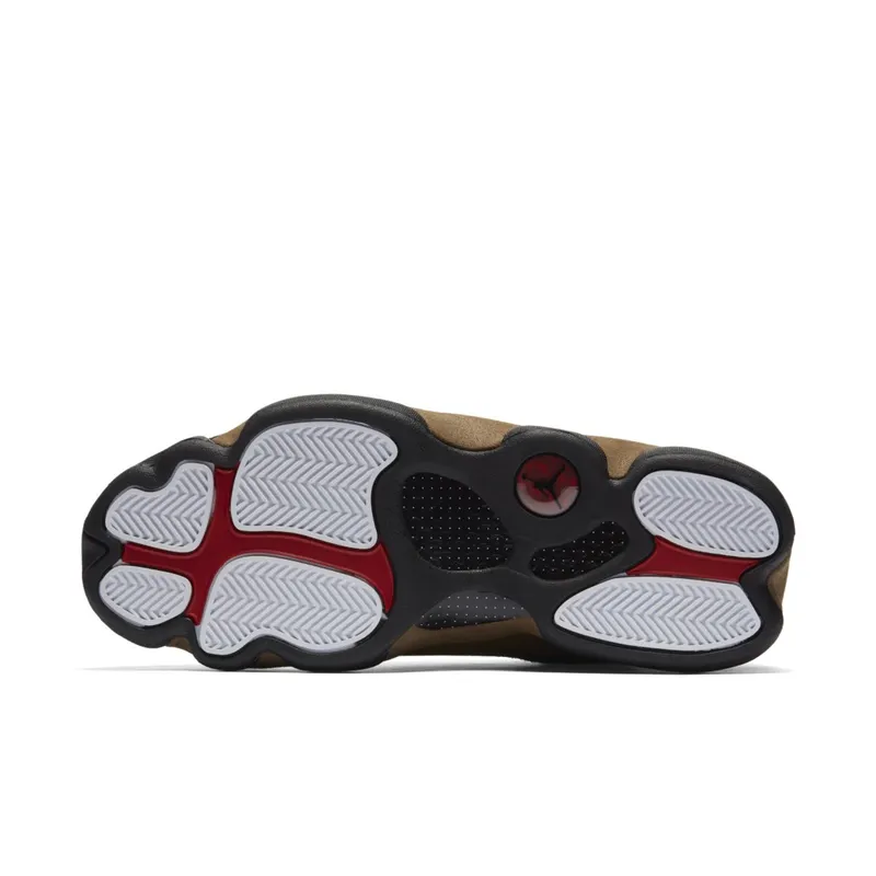 Jordan 13 Retro Olive Black/True Red-Light Olive (414571-006)