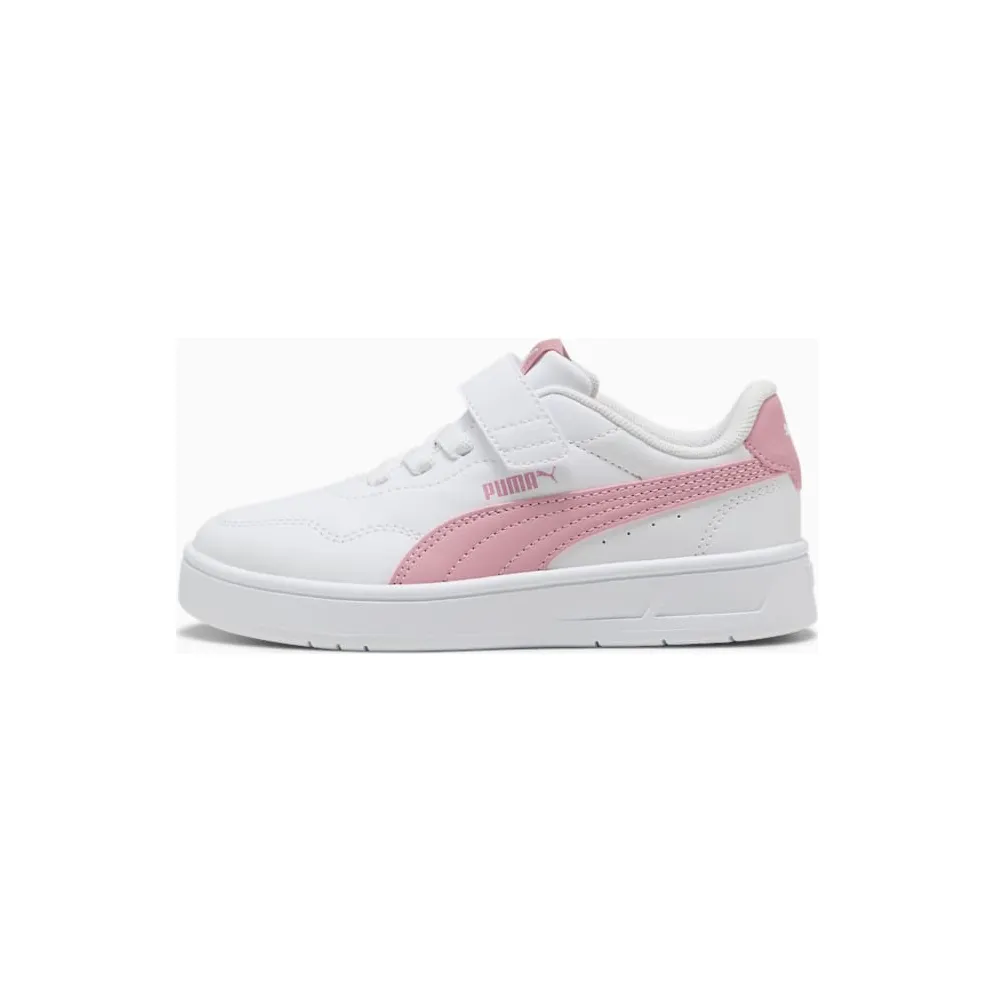 Puma Court Lally White / Poised Pink (402305-07)