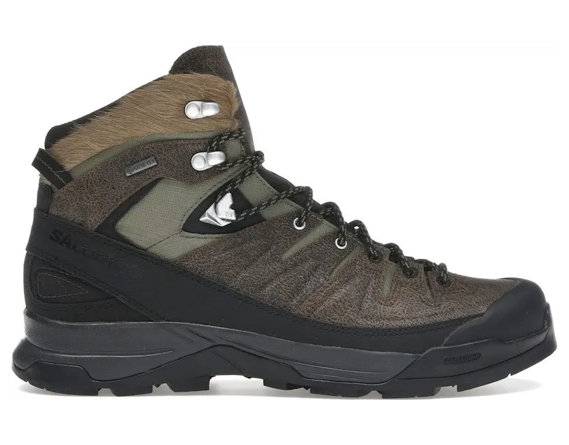 Salomon X-ALP Mid Distressed Leather GTX Dark Earth Black (L47795900)