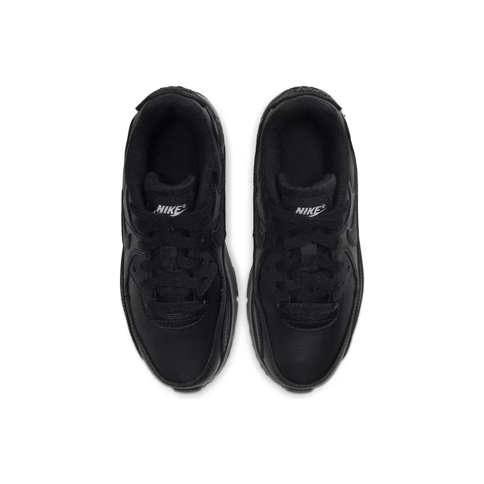Nike Air Max 90 Black (PS) Black/Black/White (CD6867-001)