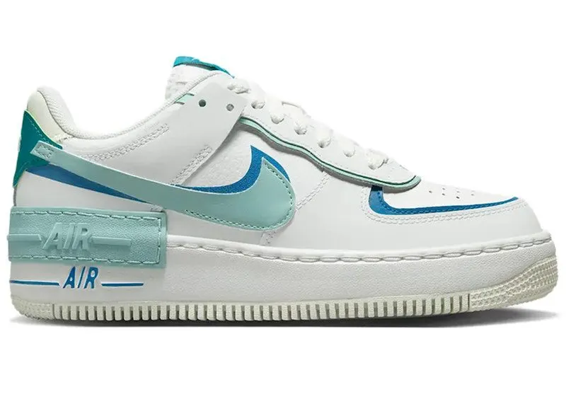 Nike Air Force 1 Low Shadow White Blue Whisper (DZ1847-101)