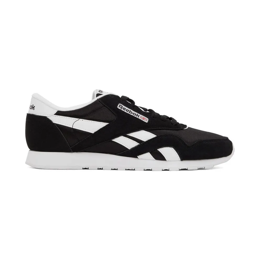 Reebok Classic Nylon Shoes Black / Black / White (FV1592)