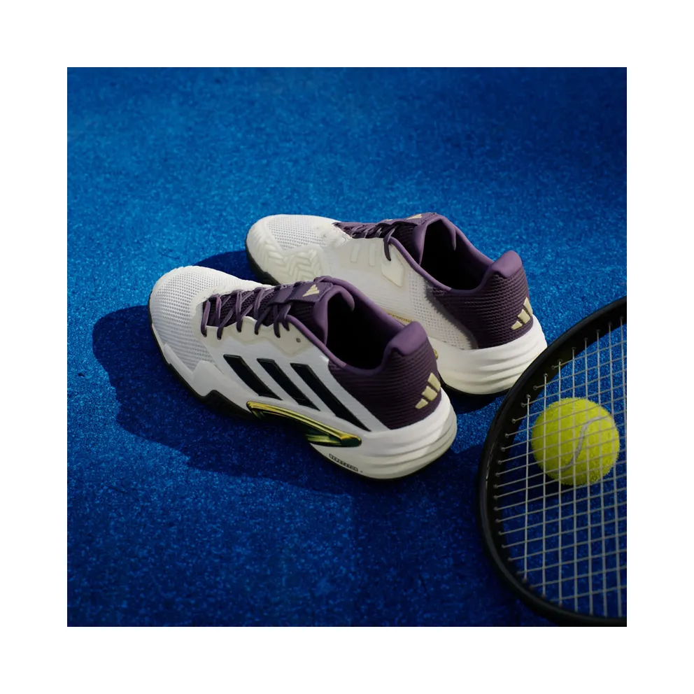 adidas Barricade 13 Core White Core Black Aurora Plum (JR1499)
