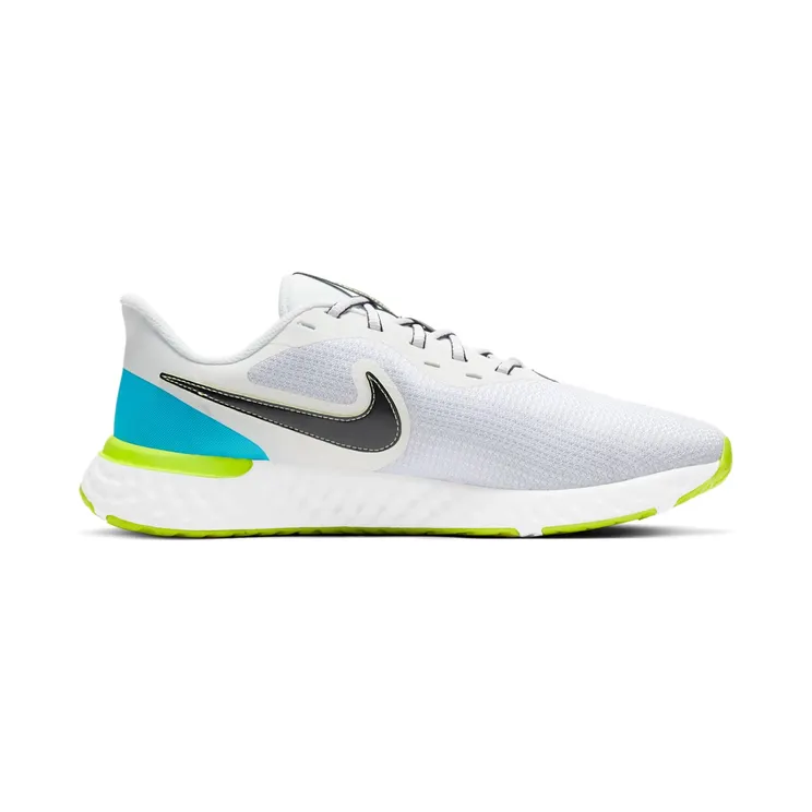 Nike Revolution 5 EXT “Summit White / Light Blue Fury / Volt / Black” (CZ8591-102)