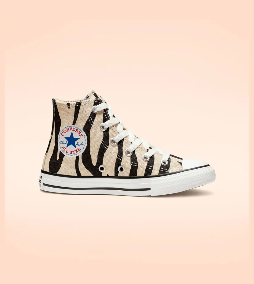 Converse Archive Zebra Chuck Taylor All Star High Top Black/greige/white (366296C)