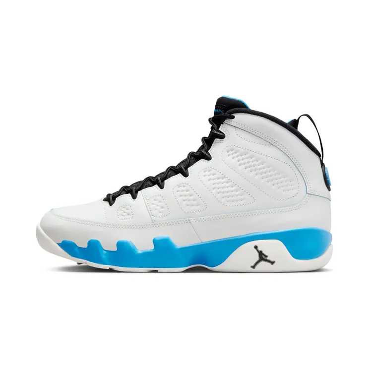 Air Jordan 9 Retro “Summit White / Dark Powder Blue / Black” (FQ8992-101)