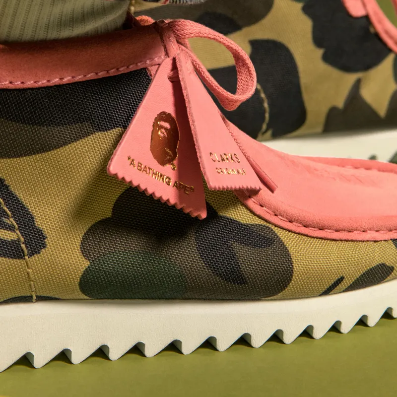 Clarks Originals Wallabee Bape Coral Combi Coral Combi (26149863)