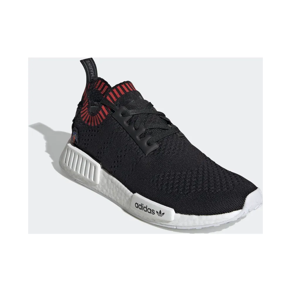 adidas NMD R1 Primeknit Dragon Patch Core Black/Core Black/Red (EH2238)