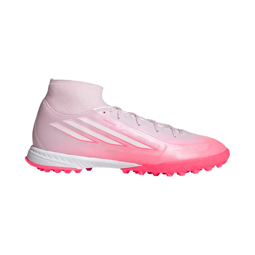 Adidas F50 Sparkfusion League Mid Cut TF Women Cleats, Pink (KI1022)