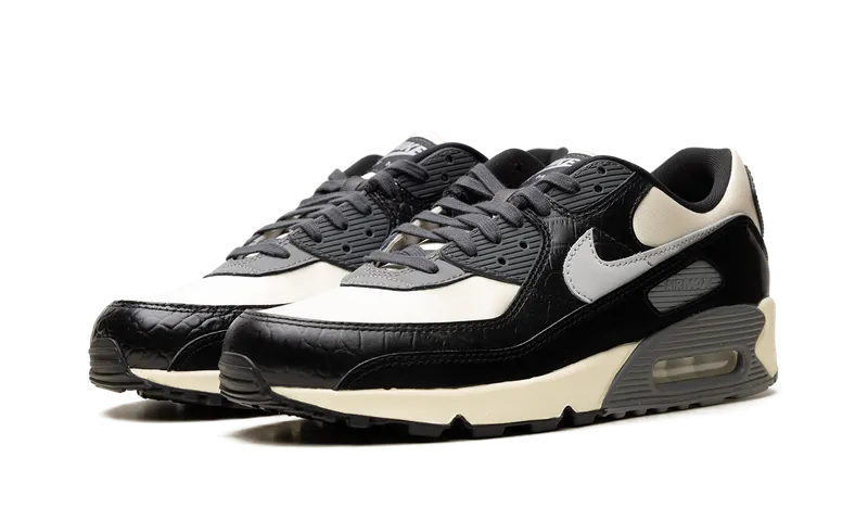 Nike Air Max 90 “Croc – Coconut Milk / Black” (IO4468-100)