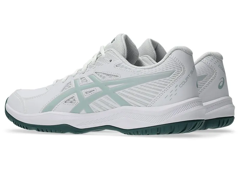 ASICS COURT SLIDE 4 “White / Cold Moss” (1041A483-102)