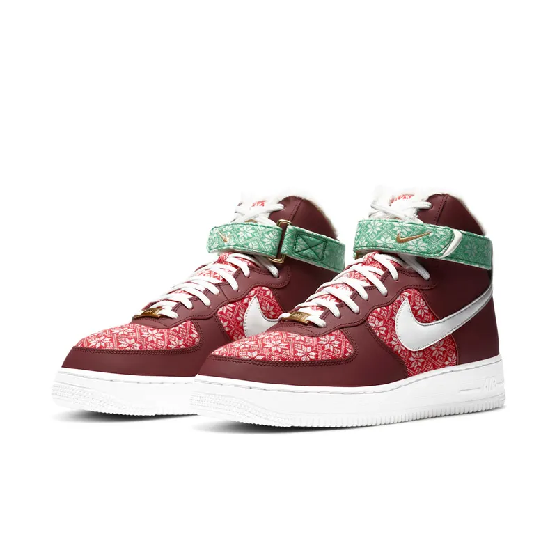 Nike Air Force 1 High ‘Christmas’ (2020) (DC1620-600)