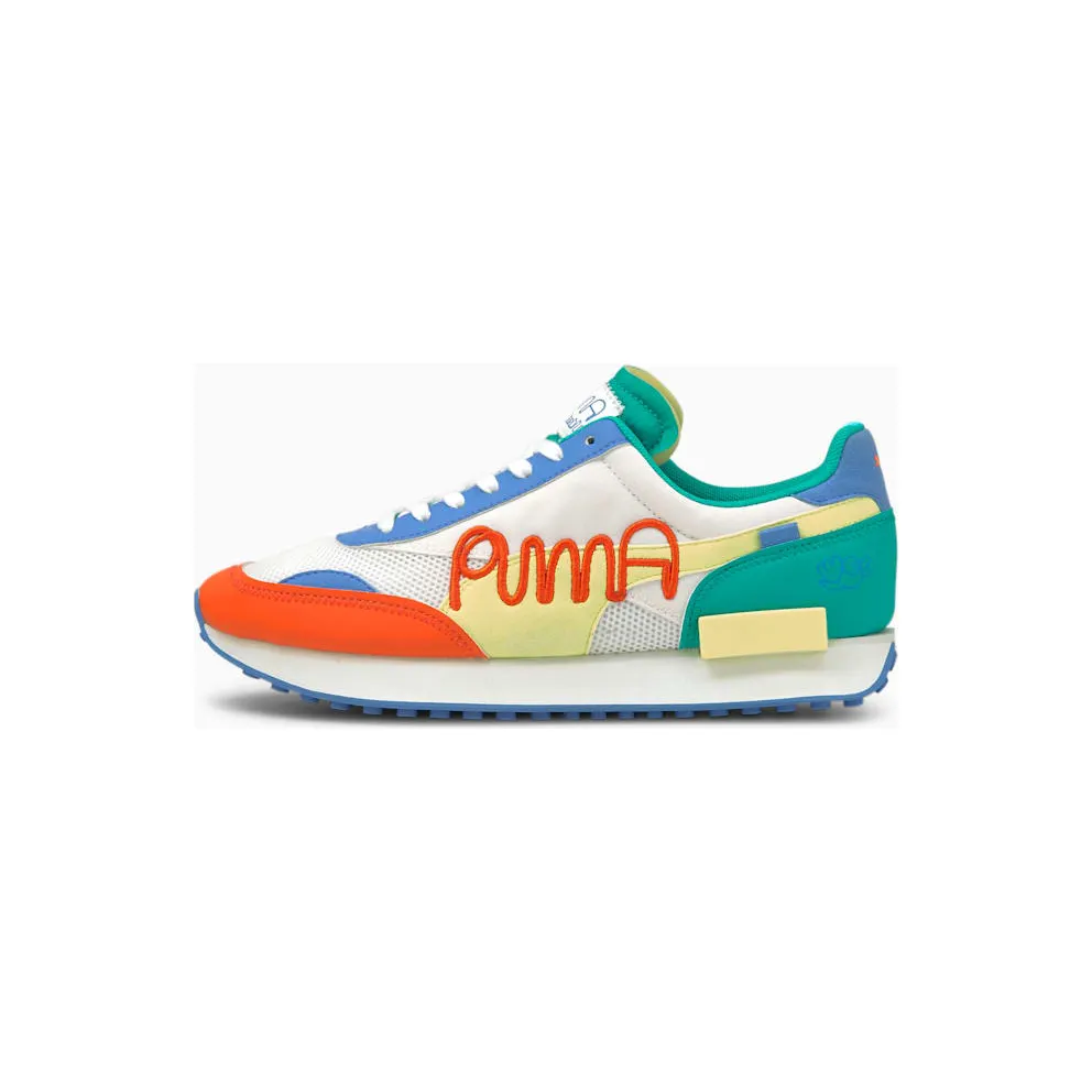 Puma x MR DOODLE Future Rider White/Yellow (375790-01)