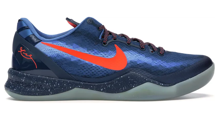 Nike Kobe 8 System ‘Blitz Blue’ Blitz Blue/Total Crimson-Squadron Blue-Ice Blue (555035-401)