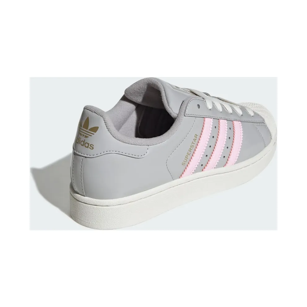Adidas SUPERSTAR SHOES Grey Two / Clear Pink / Off White (KI8052)