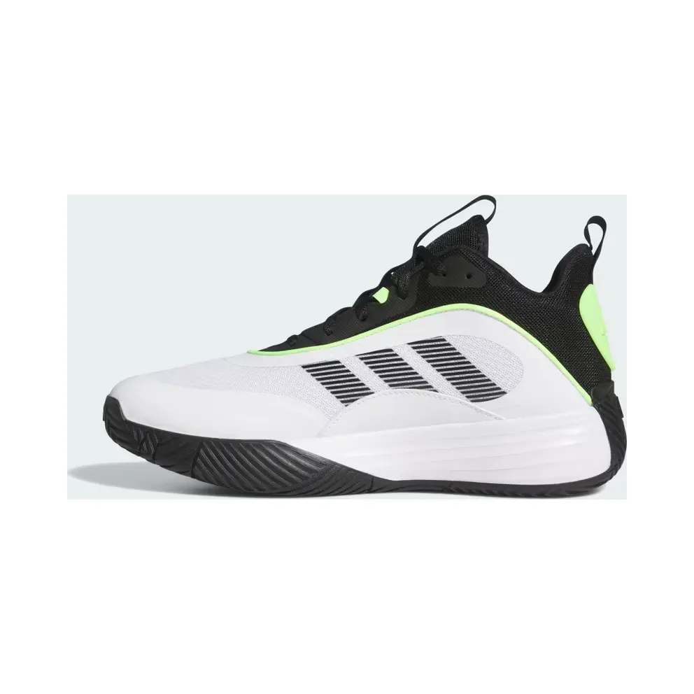 adidas Ownthegame 3.0 “Cloud White / Core Black / Lucid Lemon” (JS2173)