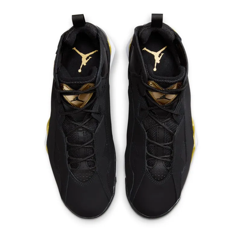 Jordan True Flight Black Metallic Gold Black/Metallic Gold-Wolf Grey-White (342964-070)