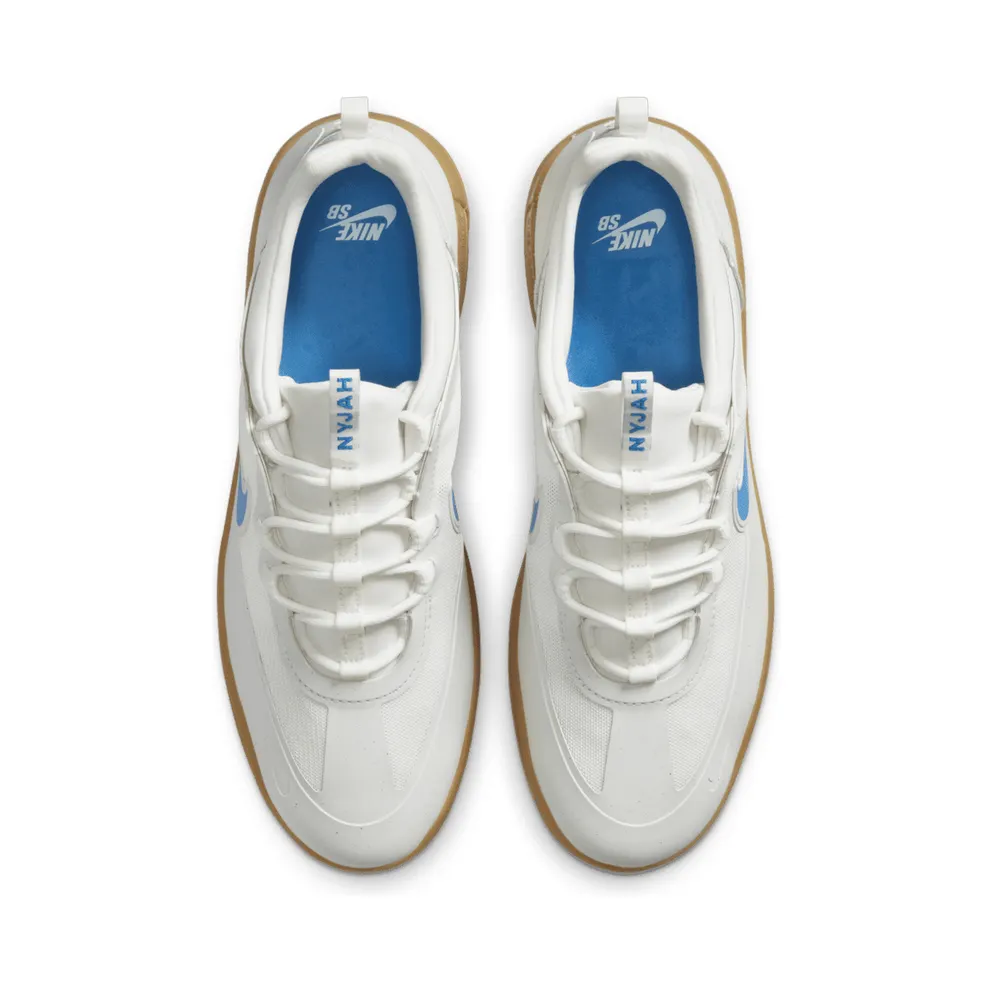 Nike SB Nyjah Free 2 White Light Photo Blue Gum Summit White/Gum Light Brown-Light Photo Blue (BV2078-101)