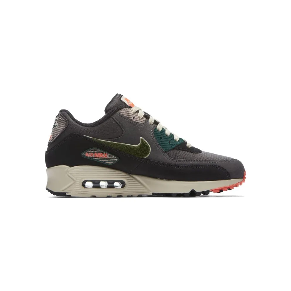 Nike Air Max 90 Oil Grey Rainforest Oil Grey/Rainforest-Light Cream (858954-002)