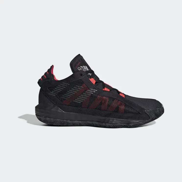 adidas Dame 6 Black Red (EF9866/EF9875)