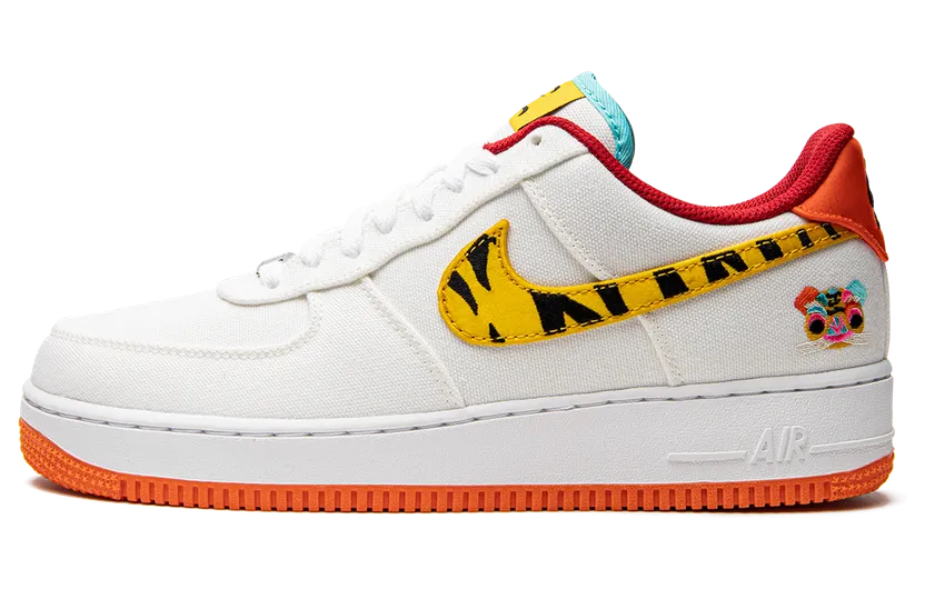 Nike Air Force 1 Low Year of the Tiger – “Sail / University Gold / White / Aurora Green / Orange” (DR0147-171)
