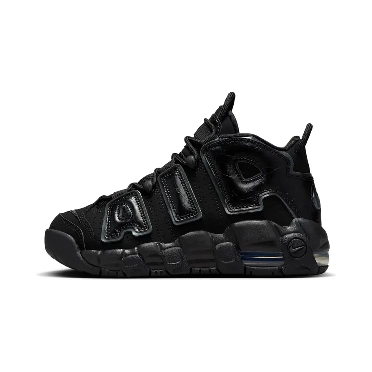 Nike Air More Uptempo GS “Black / Anthracite” (FV2264-001)