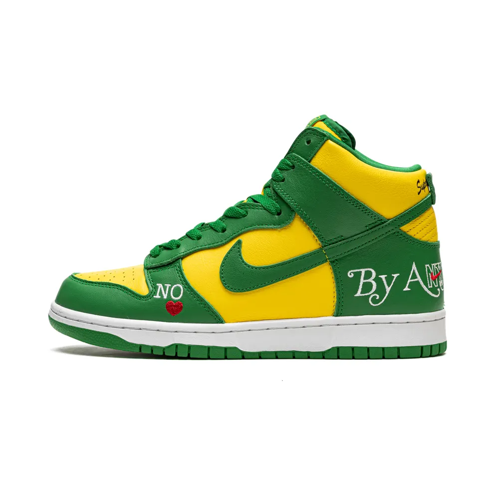 Nike x Supreme SB Dunk High Brazil Pine Green (DN3741-700)