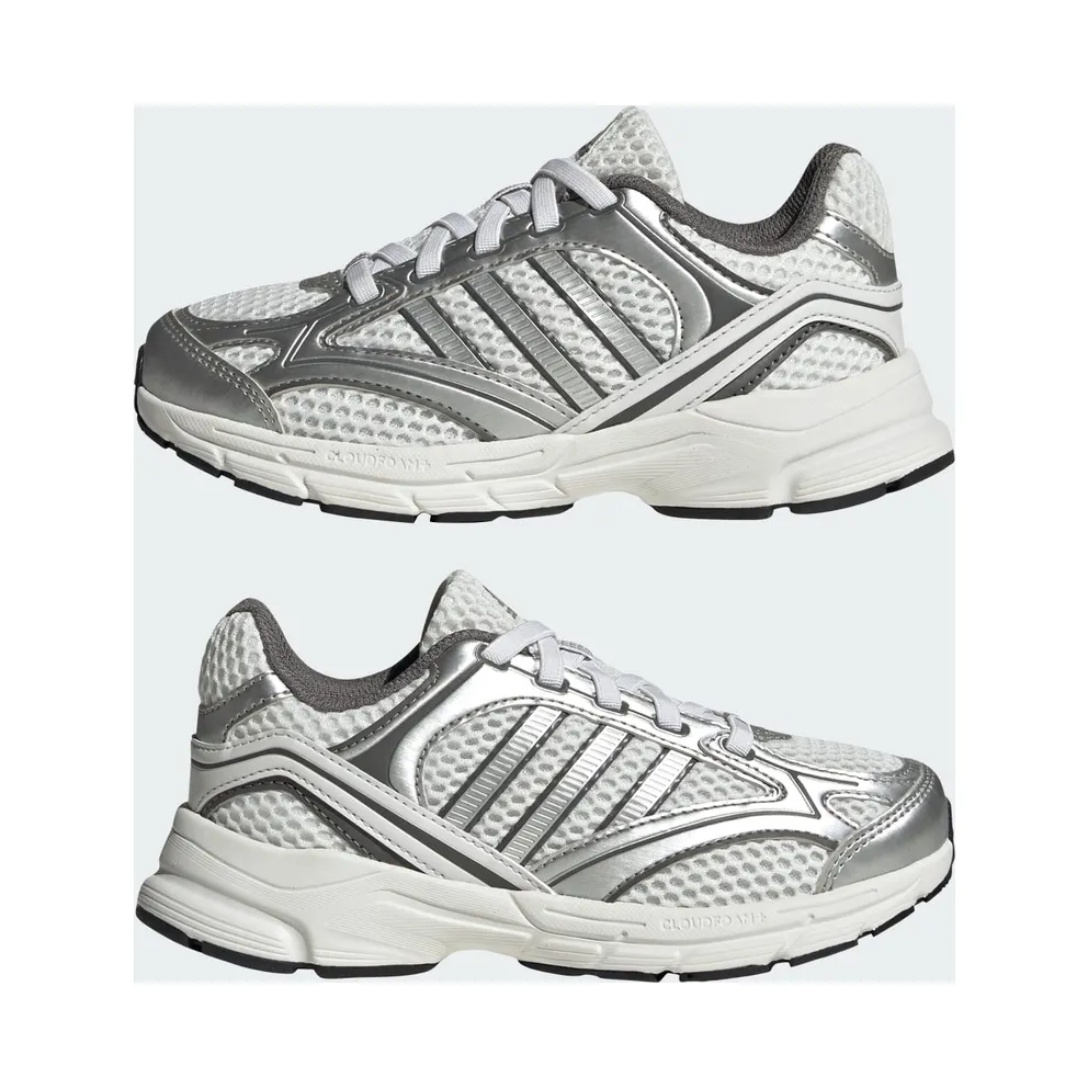 Adidas SPIRITAIN Shoes KIDS Crystal White / Silver Metallic / Grey Four (LA5196)