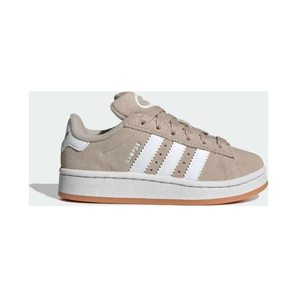 Adidas Campus 00s with Elastische Veters Kids Wonder Beige / Cloud White / Gum (JI4462)